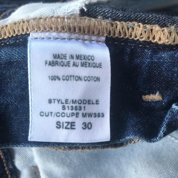 Women's GUESS Bleached/Distressed Denim Skirt - Picture 8 of 8